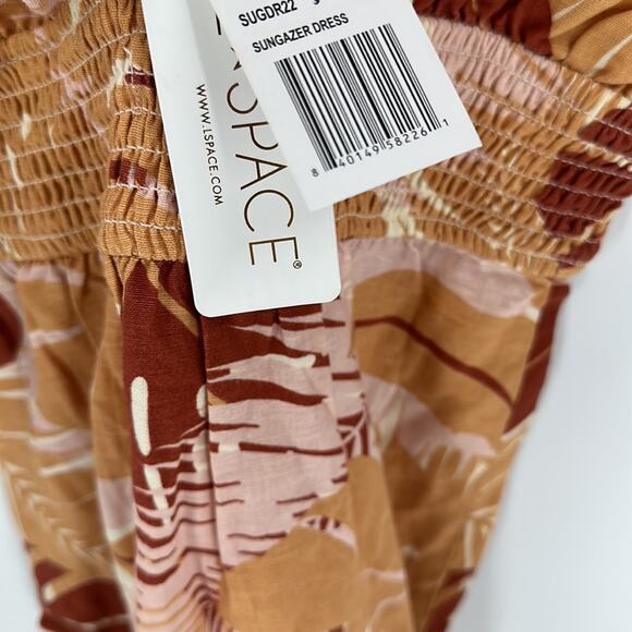 Anthropologie | L Space Sungazer Dress Tropical Print S - Picture 9 of 10